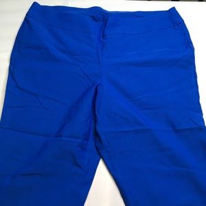 Royal Blue Chico’s Crop Pants